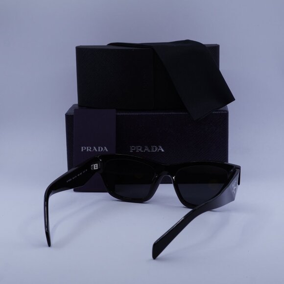 Prada PRB09S 16K08Z Butterfly Sunglasses – Black - Picture 4 of 9